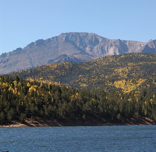 No matter which way you drive to Colorado Springs, you won't miss wonderful views of Pikes Peak