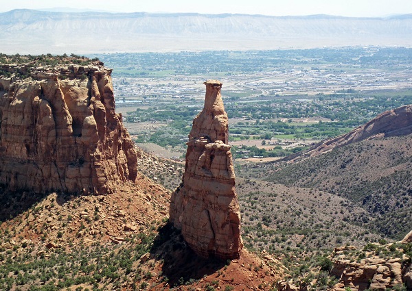 Grand Junction, as seen from the Colorado National Monument