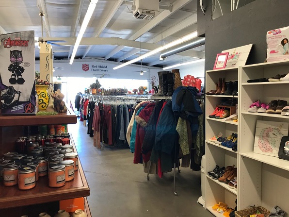 Inside the Salvation Army Thrift Store in Grand Junction