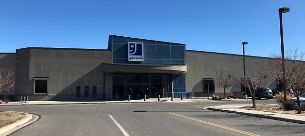 The entrance to the Goodwill Store near the Mesa Mall in Grand Junction