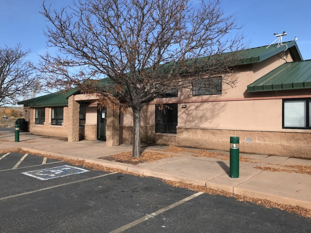 The visitors center at James Robb State Park